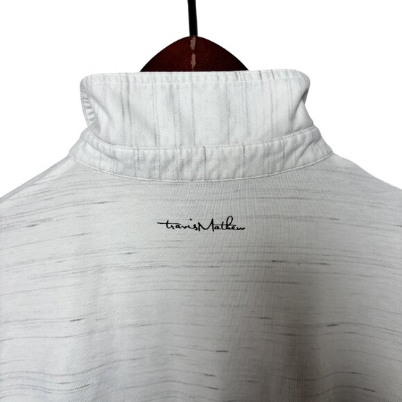 TravisMathew There are Rules Mens Medium Short Sleeve Golf outdoors casual - Picture 5 of 8